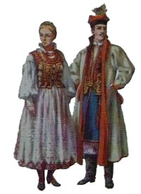 Національні костюми поляків краківського регіону